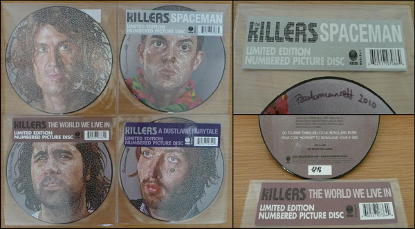 Cd's and picture discs